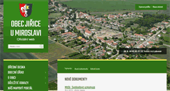Desktop Screenshot of jirice.cz